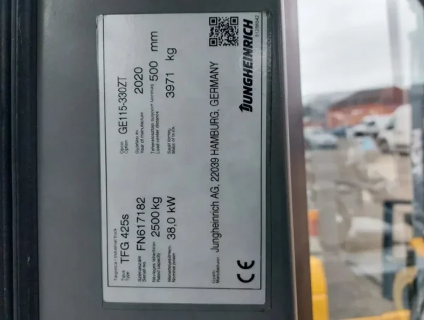 Motostivuitor Jungheinrich GPL TFG 425s - imagine 5